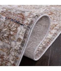 Safavieh Harlow Ivory Grey / Sage HAR103 6 ft. 3 in. X 6 ft. 3 in. Round Rug