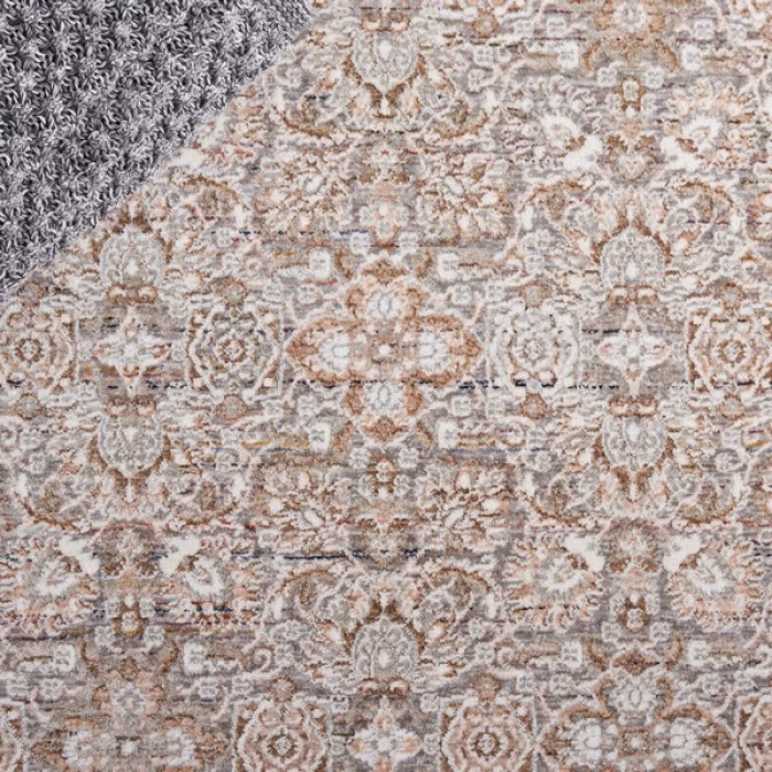 Safavieh Harlow Ivory Grey / Sage HAR103 6 ft. 3 in. X 6 ft. 3 in. Round Rug