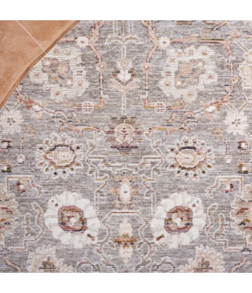 Safavieh Harlow Ivory Grey / Sage HAR104 6 ft. 3 in. X 6 ft. 3 in. Round Rug