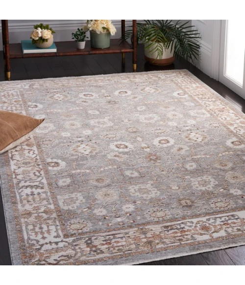 Safavieh Harlow Ivory Grey / Sage HAR104 4 ft. X 6 ft. Rectangle Rug