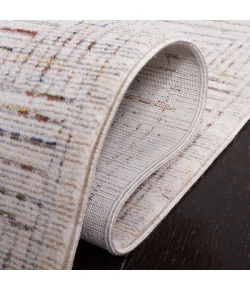 Safavieh Harlow Ivory Grey / Rust HAR105 6 ft. 3 in. X 6 ft. 3 in. Round Rug