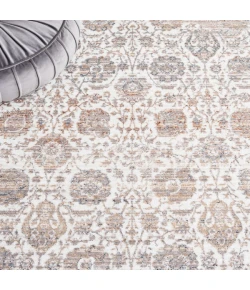 Safavieh Harlow Grey / Ivory Blue HAR162 6 ft. 3 in. X 6 ft. 3 in. Round Rug