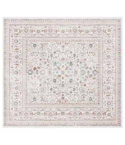 Safavieh Harlow Ivory / Grey Beige HAR163 6 ft. 3 in. X 6 ft. 3 in. Square Rug