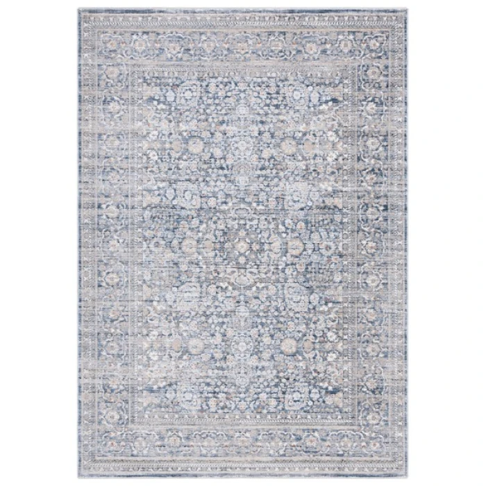 Safavieh Harlow Ivory Blue / Grey HAR163 4 ft. X 6 ft. Rectangle Rug