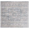 Safavieh Harlow Ivory Blue / Grey HAR163 6 ft. 3 in. X 6 ft. 3 in. Square Rug
