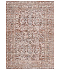 Safavieh Harlow Rust / Ivory Grey HAR163 2 ft. 6 in. X 4 ft. Accent Rug