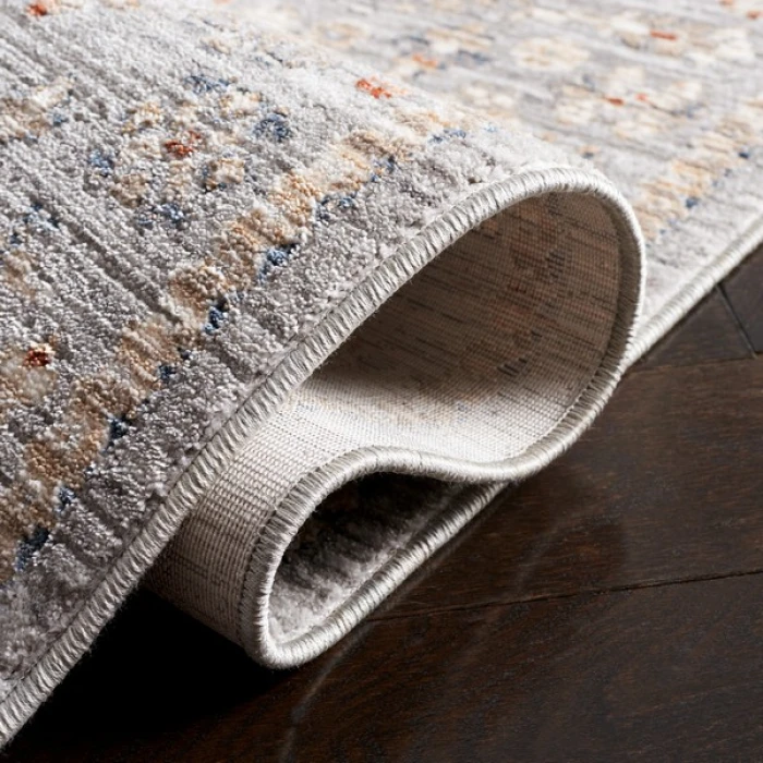 Safavieh Harlow Light Grey / Beige Blue HAR164 6 ft. 3 in. X 6 ft. 3 in. Round Rug
