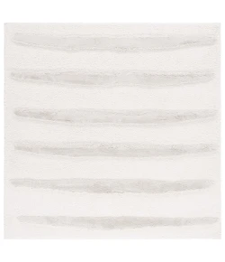 Safavieh Hi-Lo Shag Beige HLS202 6 ft. 7 in. X 6 ft. 7 in. Square Rug