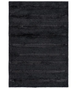 Safavieh Hi-Lo Shag Charcoal HLS202 8 ft. X 10 ft. Rectangle Rug