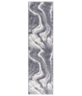 Safavieh Hi-Lo Shag Grey / Light Grey HLS208 2 ft. 2 in. X 8 ft. Runner Rug
