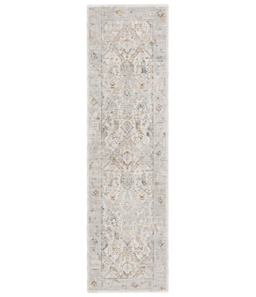 Safavieh Hamilton Grey / Blue HLT100 2 ft. 2 in. X 8 ft. Runner Rug