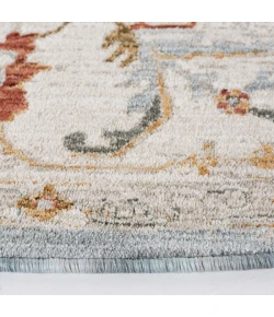 Safavieh Hamilton Blue / Gold HLT102 6 ft. 7 in. X 6 ft. 7 in. Square Rug