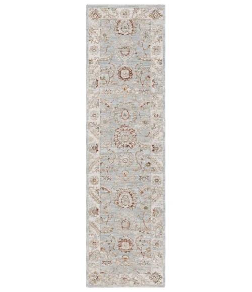 Safavieh Hamilton Blue / Gold HLT108 2 ft. 2 in. X 8 ft. Runner Rug