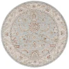Safavieh Hamilton Blue / Gold HLT108 6 ft. 7 in. X 6 ft. 7 in. Round Rug