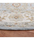 Safavieh Hamilton Blue / Gold HLT108 4 ft. X 6 ft. Rectangle Rug