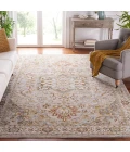 Safavieh Hamilton Grey / Blue HLT110 8 ft. X 10 ft. Rectangle Rug
