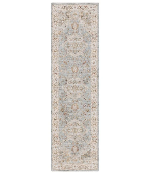 Safavieh Hamilton Blue / Grey HLT110 2 ft. 2 in. X 8 ft. Runner Rug