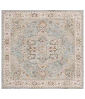 Safavieh Hamilton Blue / Grey HLT110 6 ft. 7 in. X 6 ft. 7 in. Square Rug