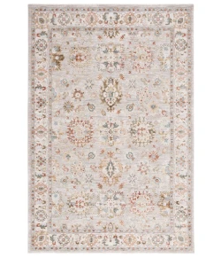 Safavieh Hamilton Grey / Rust HLT112 8 ft. X 10 ft. Rectangle Rug