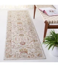 Safavieh Hamilton Ivory / Rust HLT114 2 ft. 2 in. X 8 ft. Runner Rug
