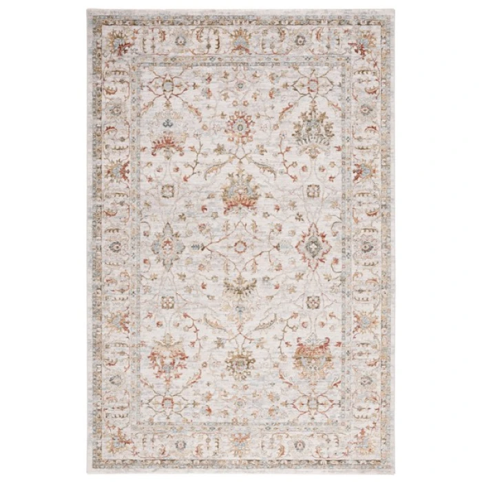 Safavieh Hamilton Ivory / Rust HLT114 5 ft. 3 in. X 7 ft. 6 in. Rectangle Rug