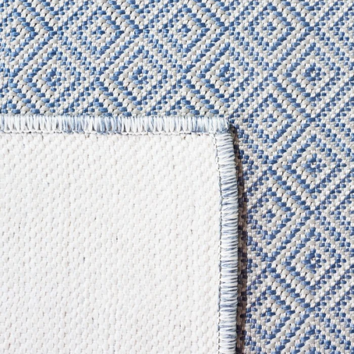Safavieh Hampton Grey / Blue HTN230 6 ft. 5 in. X 6 ft. 5 in. Square Rug