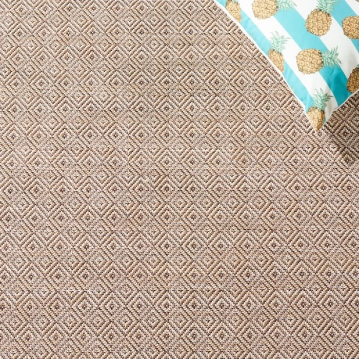 Safavieh Hampton Brown HTN230 6 ft. 5 in. X 6 ft. 5 in. Square Rug