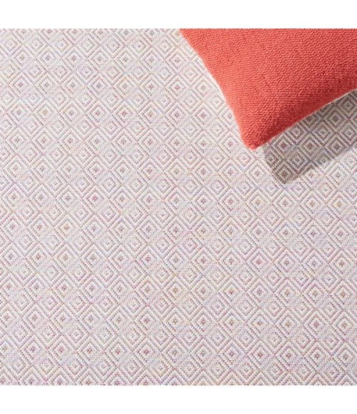 Safavieh Hampton Light Pink / Multi HTN230 4 ft. X 6 ft. Rectangle Rug