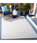 Safavieh Hampton Ivory / Grey HTN231 4 ft. X 6 ft. Rectangle Rug