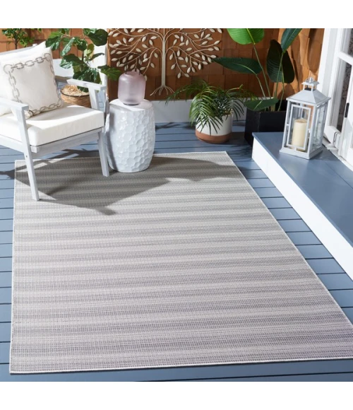 Safavieh Hampton Grey HTN231 5 ft. 1 in. X 7 ft. 6 in. Rectangle Rug