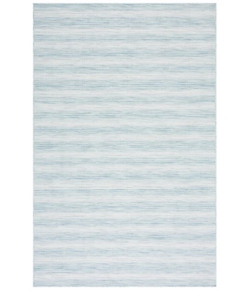Safavieh Hampton Aqua Ivory / Multi HTN231 4 ft. X 6 ft. Rectangle Rug
