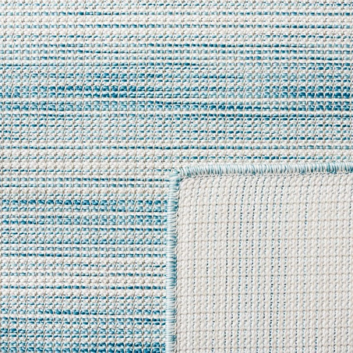 Safavieh Hampton Aqua Ivory / Multi HTN231 5 ft. 1 in. X 7 ft. 6 in. Rectangle Rug