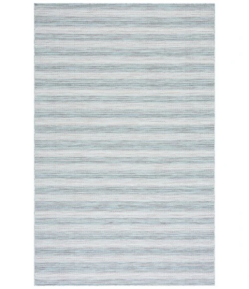 Safavieh Hampton Aqua / Ivory HTN231 5 ft. 1 in. X 7 ft. 6 in. Rectangle Rug