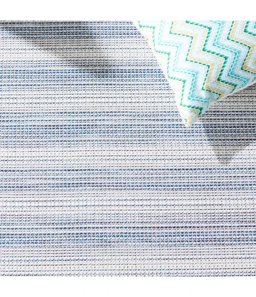 Safavieh Hampton Blue HTN231 6 ft. 5 in. X 6 ft. 5 in. Round Rug