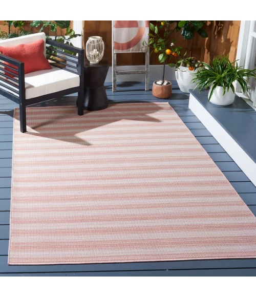 Safavieh Hampton Terracotta HTN231 9 ft. X 12 ft. Rectangle Rug