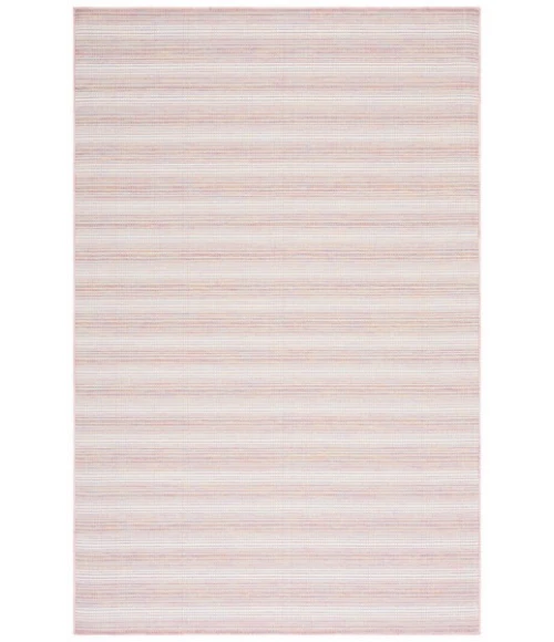 Safavieh Hampton Pink Ivory / Multi HTN231 9 ft. X 12 ft. Rectangle Rug