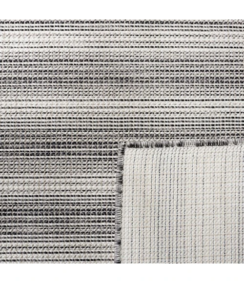 Safavieh Hampton Black / Ivory HTN231 2 ft. X 9 ft. Runner Rug