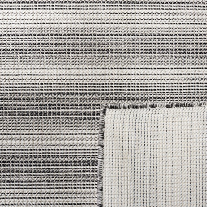 Safavieh Hampton Black / Ivory HTN231 6 ft. 5 in. X 6 ft. 5 in. Square Rug