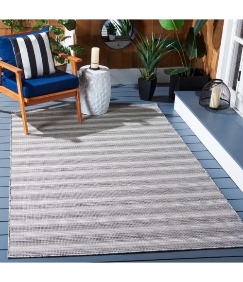 Safavieh Hampton Black / Ivory HTN231 8 ft. X 10 ft. Rectangle Rug