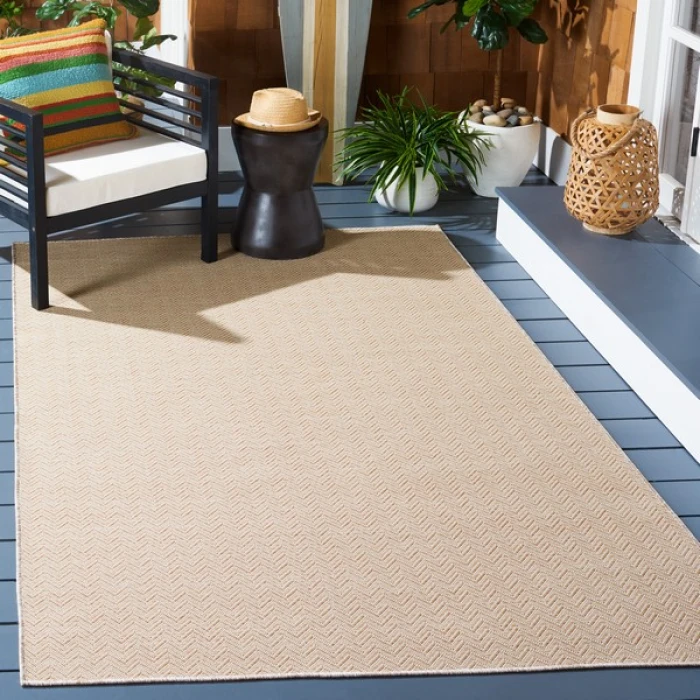 Safavieh Hampton Natural HTN233 5 ft. 1 in. X 7 ft. 6 in. Rectangle Rug