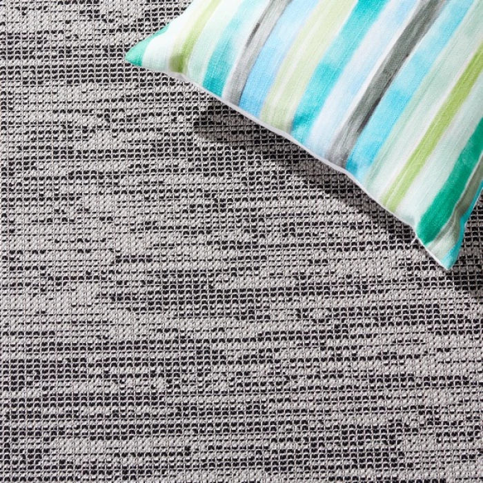 Safavieh Hampton Black / Grey HTN237 6 ft. 5 in. X 6 ft. 5 in. Square Rug