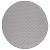 Safavieh Hampton Black / Grey HTN237 6 ft. 5 in. X 6 ft. 5 in. Round Rug