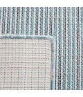 Safavieh Hampton Beige / Aqua HTN237 2 ft. X 9 ft. Runner Rug
