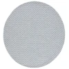 Safavieh Hampton Beige / Aqua HTN237 6 ft. 5 in. X 6 ft. 5 in. Round Rug