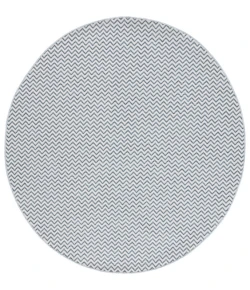 Safavieh Hampton Beige / Aqua HTN237 6 ft. 5 in. X 6 ft. 5 in. Round Rug