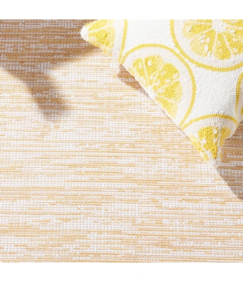 Safavieh Hampton Yellow HTN238 2 ft. X 9 ft. Runner Rug