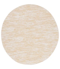 Safavieh Hampton Yellow HTN238 6 ft. 5 in. X 6 ft. 5 in. Round Rug