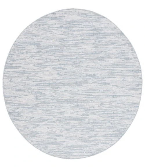 Safavieh Hampton Aqua HTN238 6 ft. 5 in. X 6 ft. 5 in. Round Rug