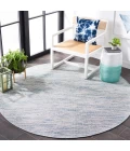 Safavieh Hampton Aqua HTN238 6 ft. 5 in. X 6 ft. 5 in. Round Rug