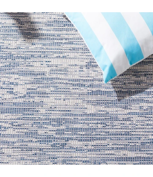 Safavieh Hampton Blue HTN238 2 ft. X 9 ft. Runner Rug